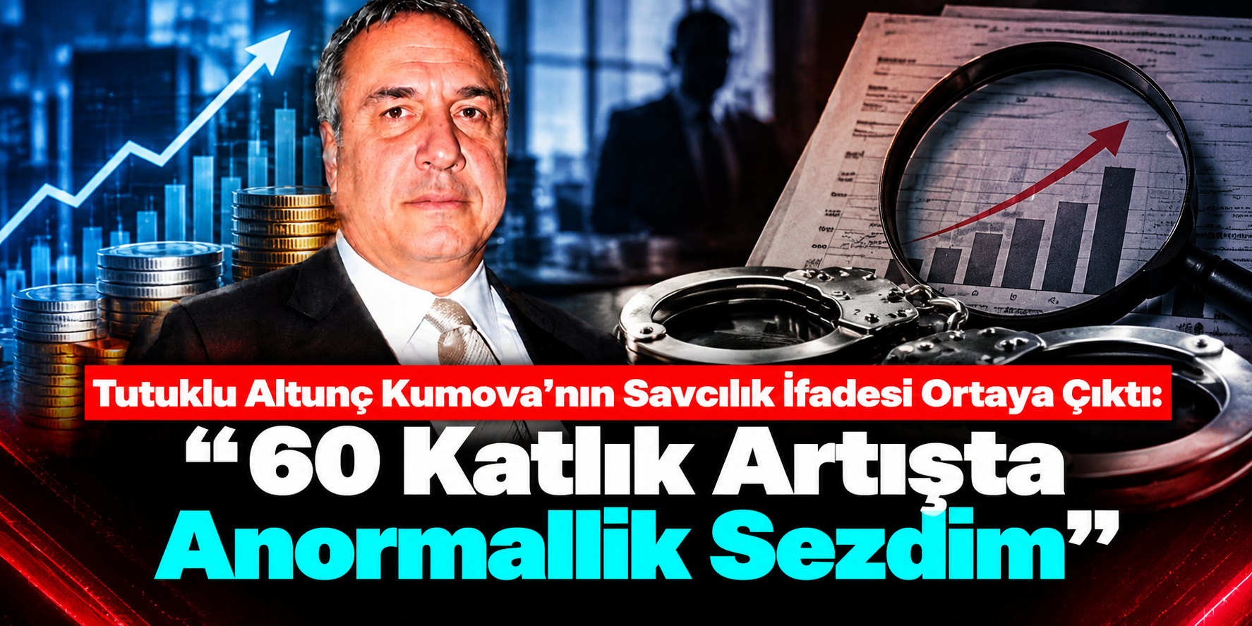 Tutuklu Altunç Kumova’nın Savcılık İfadesi Ortaya Çıktı: “60 Katlık Artışta Anormallik Sezdim”