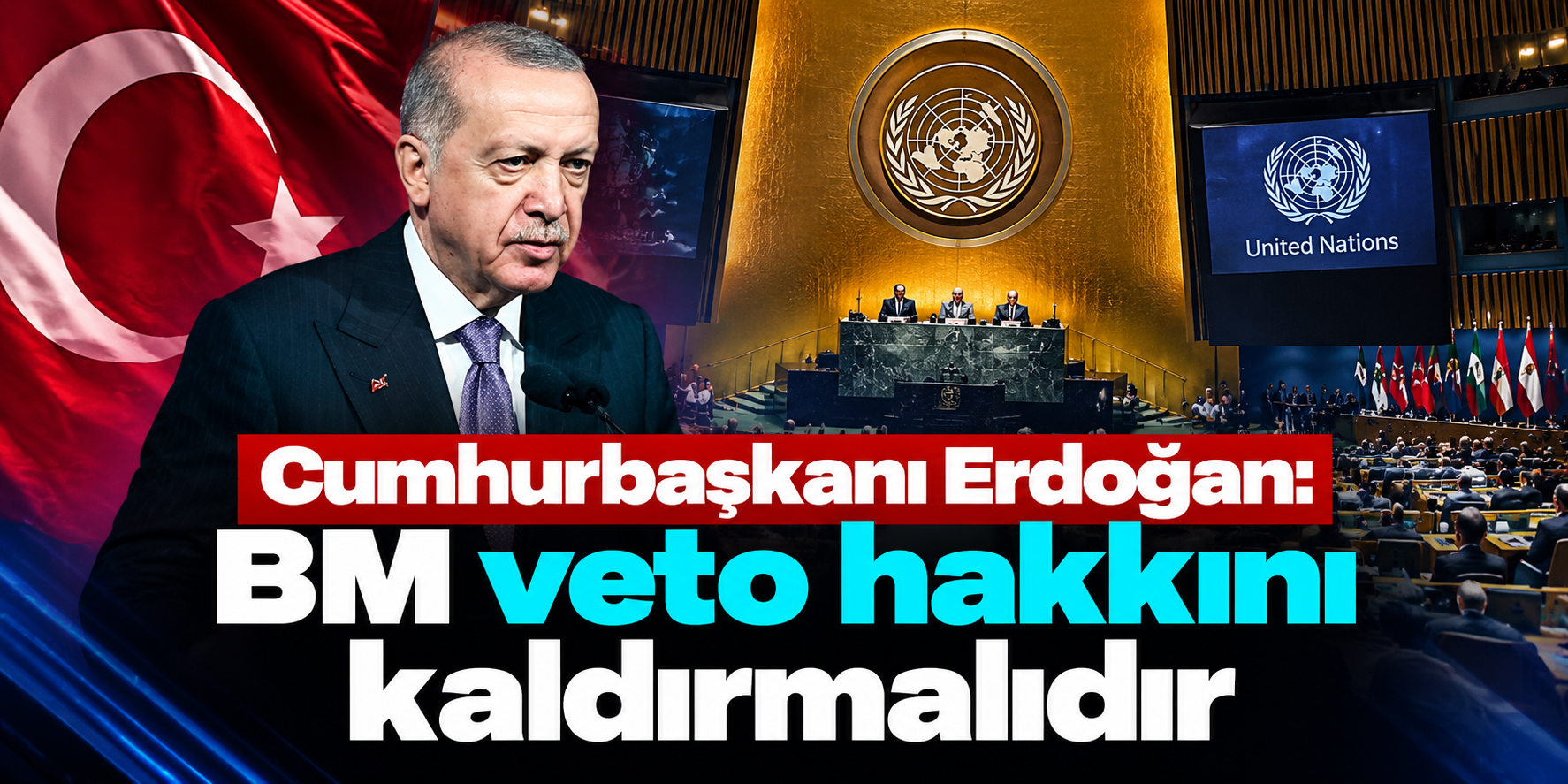 “Dünya 5’ten Büyüktür” Mesajını Yineledi! Erdoğan’dan BM Güvenlik Konseyi İçin Yeni Model