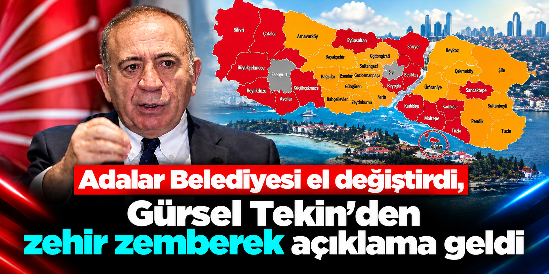 Adalar’daki Seçimin Ardından CHP’de Yeni Süreç! Gürsel Tekin Aday Belirleme Sürecini İşaret Etti