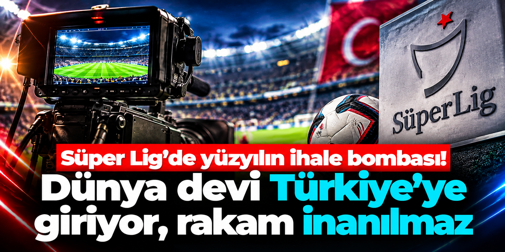 Süper Lig Yayın İhalesinde Dengeleri Değiştirecek Amazon İddiası: Masadaki Rakam 400 Milyon Dolar