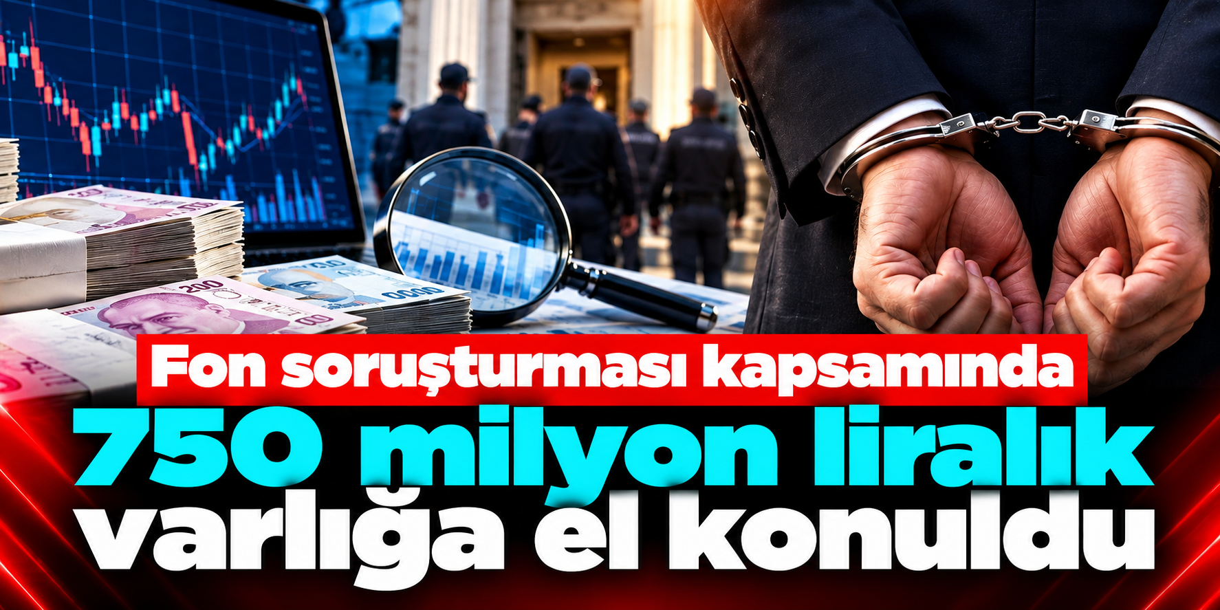 Fon Soruşturmasında 750 Milyon Liralık Mali Tedbir: Hesaplar Donduruldu, Varlıklara El Konuldu