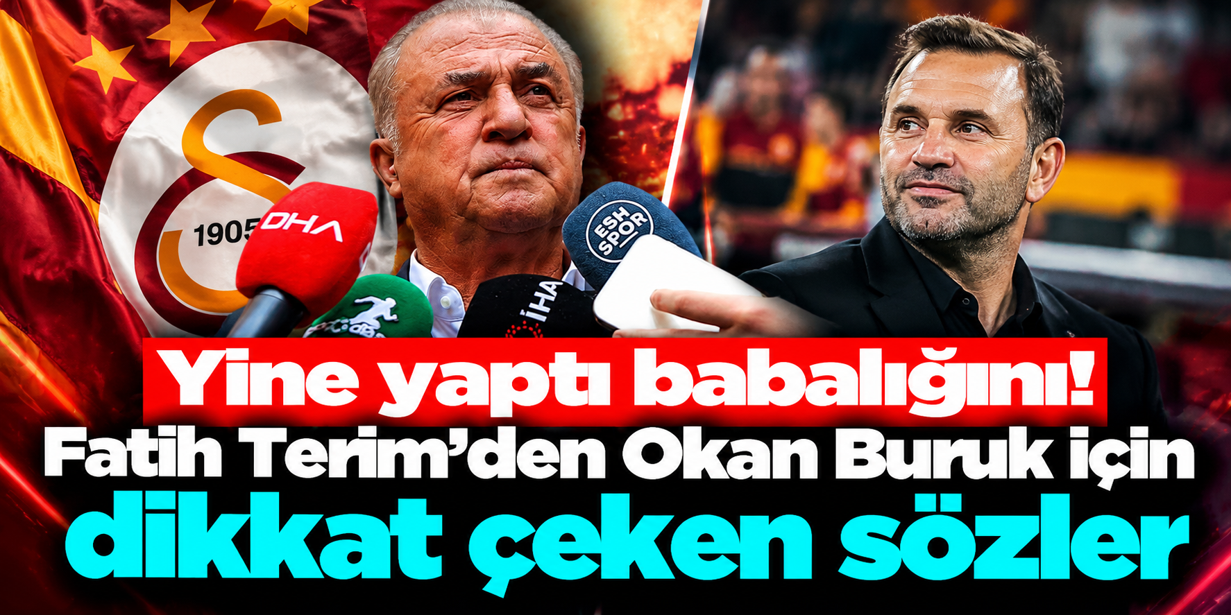 Fatih Terim’den Okan Buruk İçin Dikkat Çeken Mesaj: “Galatasaray’da Birlik ve Beraberliği Savundum”