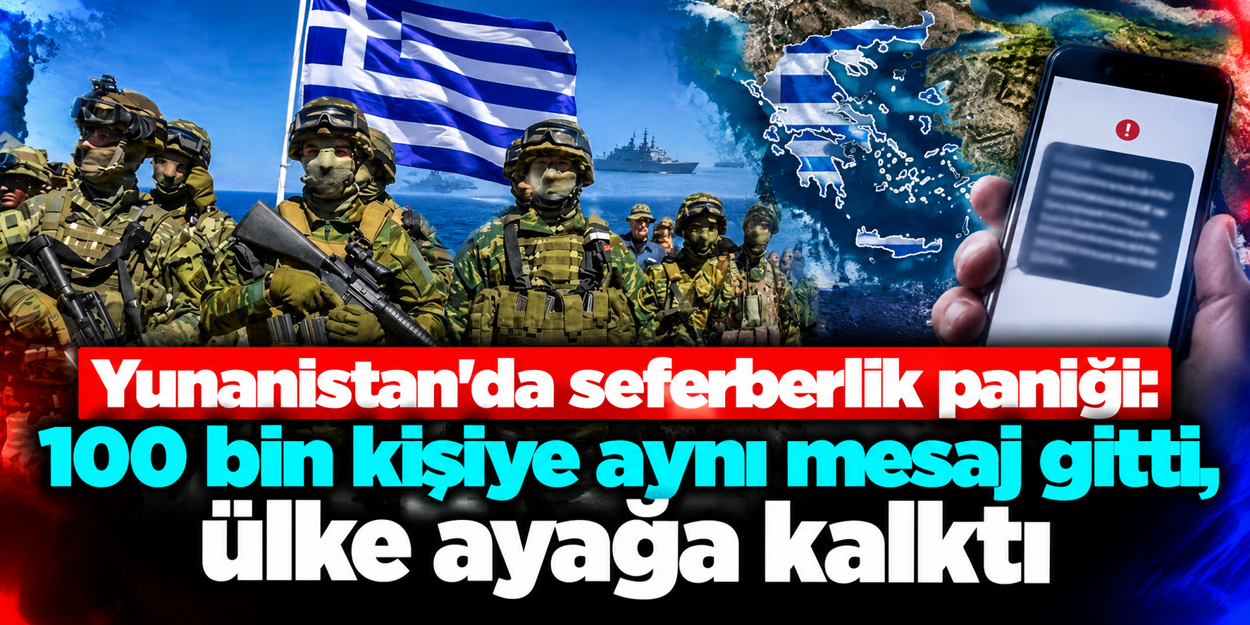 Yunanistan’da Telefonlara Gelen “Özel Sevk Belgesi” Mesajı Gündem Oldu: 100 Bin Kişiye Gönderildi
