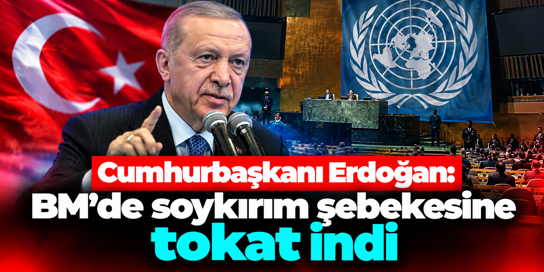 Erdoğan’dan Netanyahu’nun BM Konuşması Sonrası Sert Mesaj: “Savaş Suçlularının Yeri Birleşmiş Milletler Kürsüsü Değil”