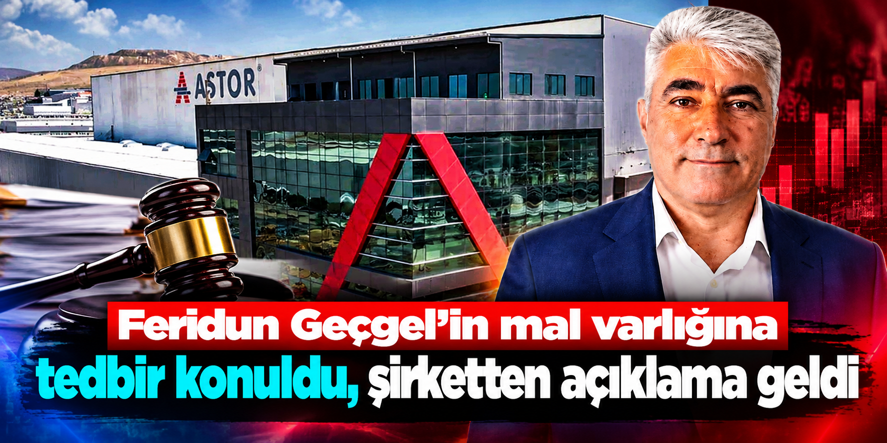 Feridun Geçgel’in Mal Varlığına Tedbir Kararı: Astor Enerji Sürece İlişkin Açıklama Yaptı