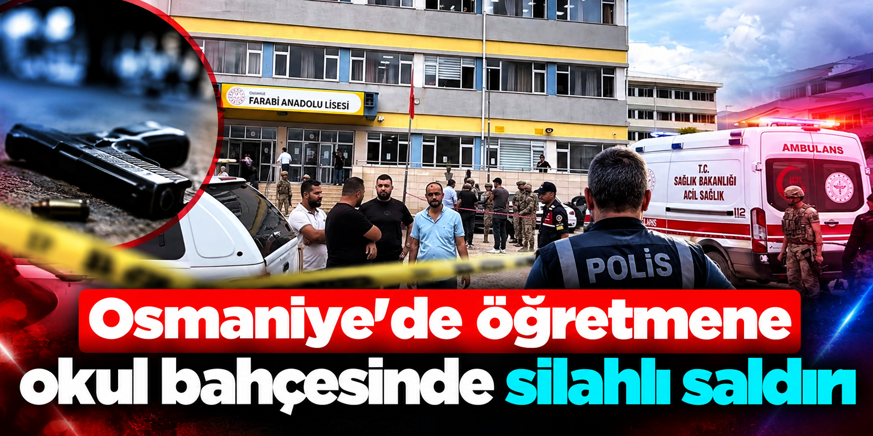 Osmaniye’de okulu sarsan saldırı: Eğitime 2 gün ara verildi, müfettişler görevlendirildi