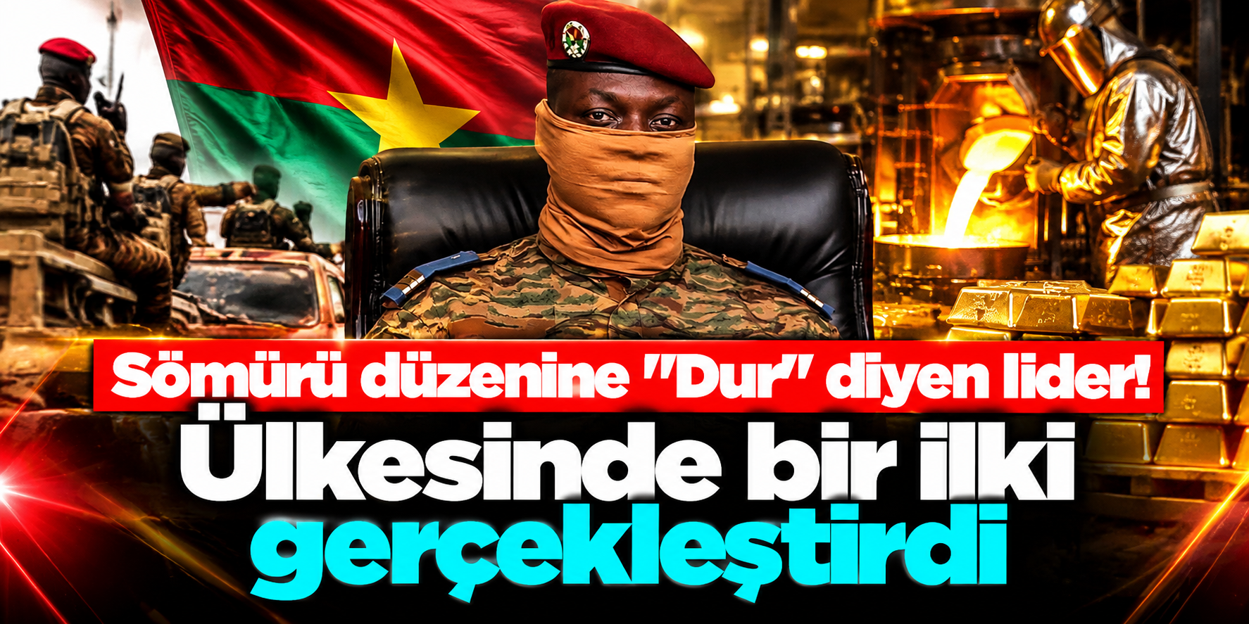 Burkina Faso’dan tarihi altın hamlesi: İlk kez kendi topraklarında işleyecek