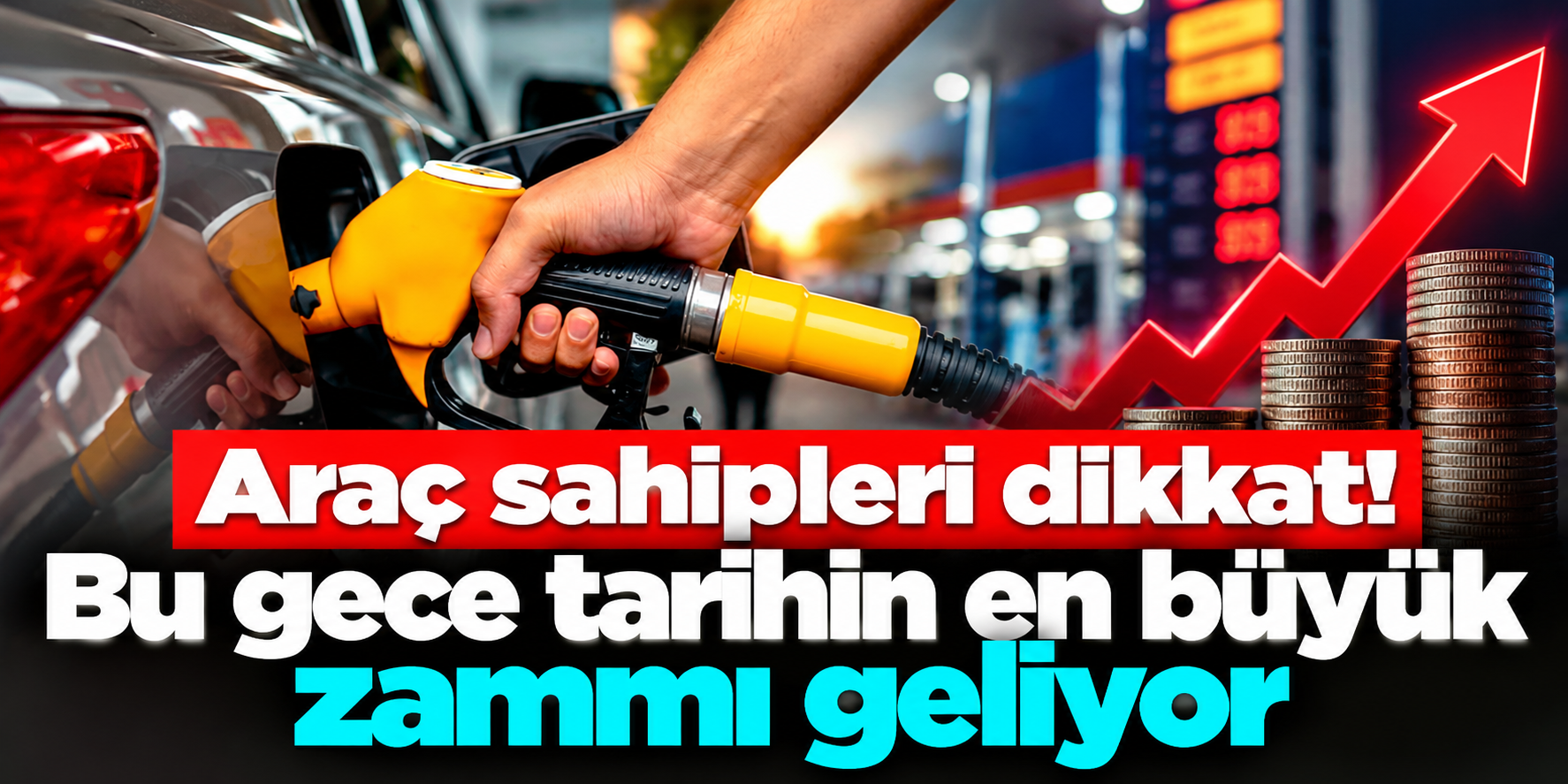 Araç sahipleri dikkat! Bu gece pompada dev zam riski: Benzinde 12,48 TL hesaplanıyor