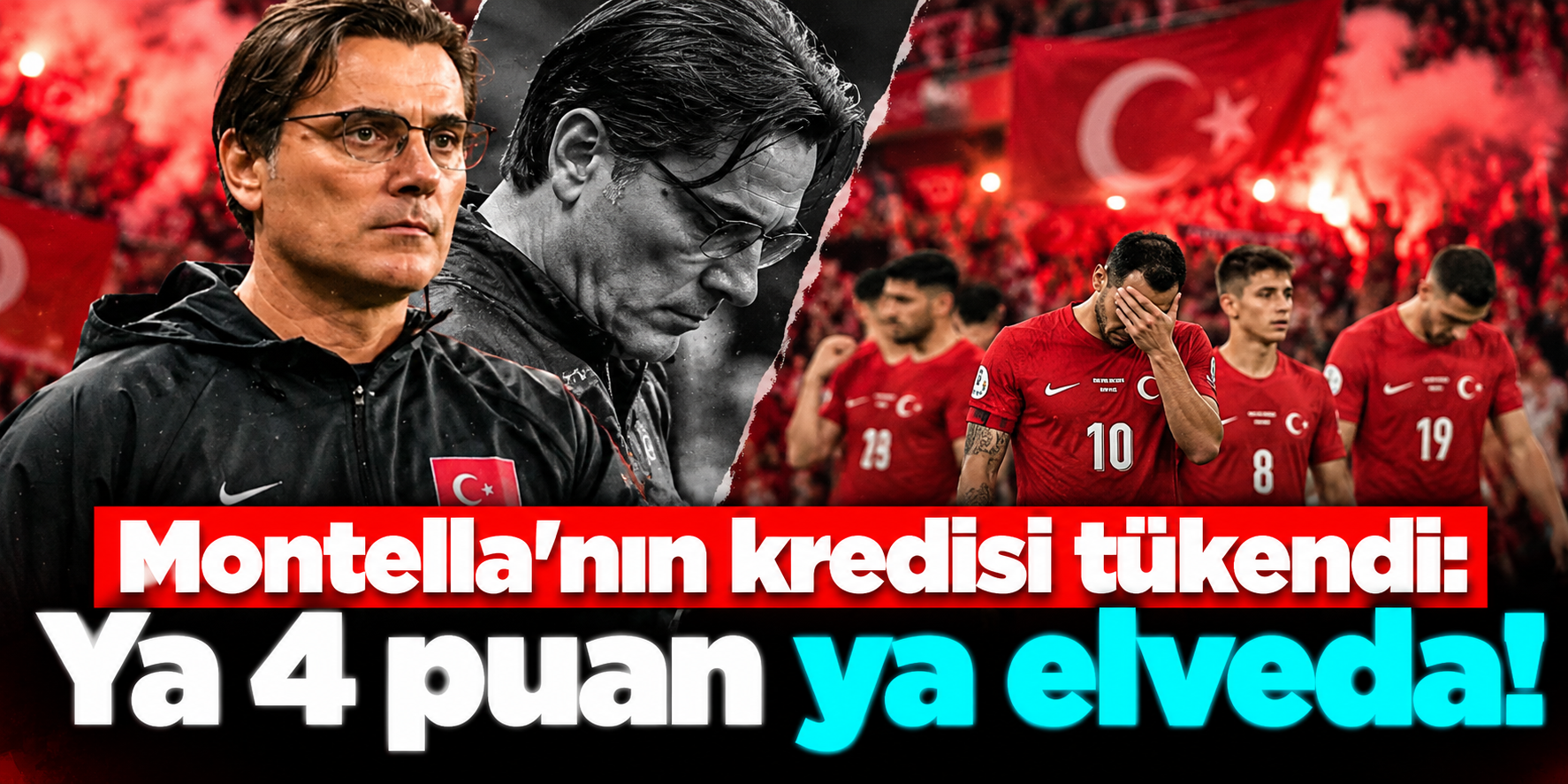 Vincenzo Montella için kader haftası: 4 puan her şeyi değiştirebilir