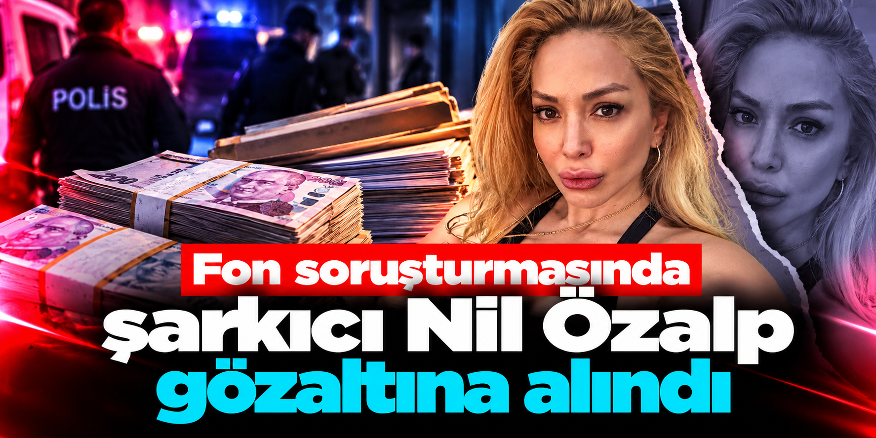 56 kişinin tutuklandığı fon soruşturması ünlü şarkıcıya uzandı: Nil Özalp gözaltında