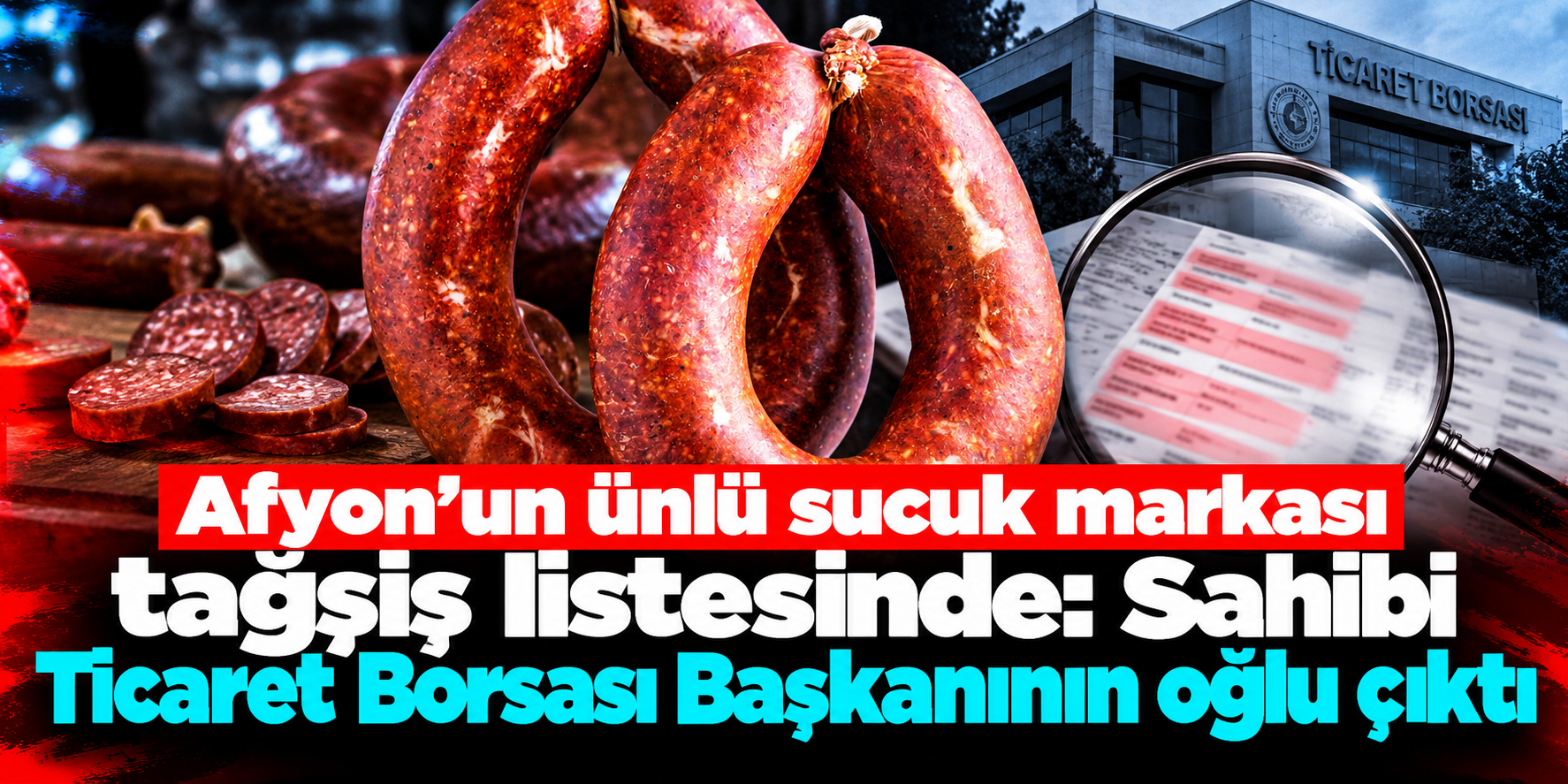 “Afyon Keyf-i Sucuk” Bakanlığın listesine girdi: Sahiplik kaydı gündem oldu