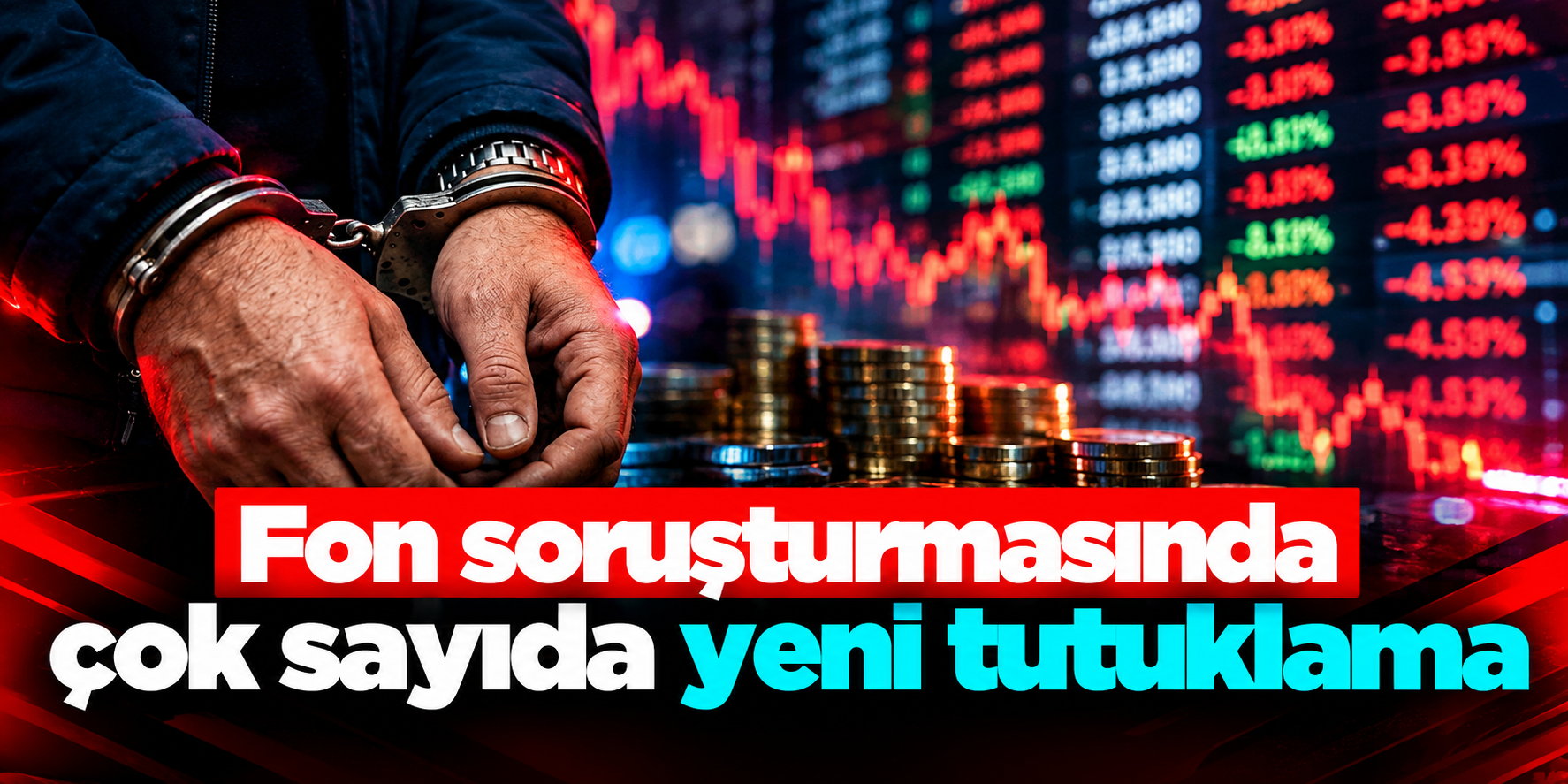 Fon soruşturmasında 4 yeni tutuklama: Toplam sayı 65’e yükseldi