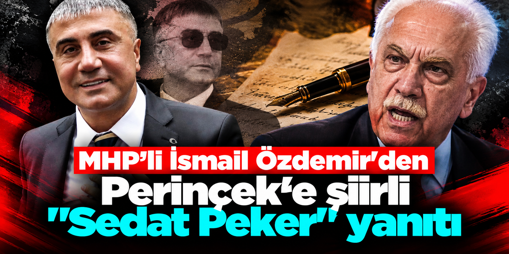 Sedat Peker üzerinden karşı karşıya geldiler: Özdemir’in Perinçek’e yanıtı dikkat çekti