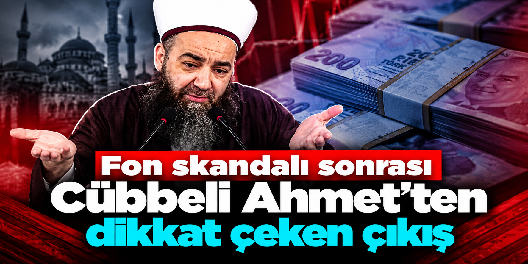 Fon tartışmalarına Cübbeli Ahmet de dahil oldu: “İki cihanda da felah bulamazlar”
