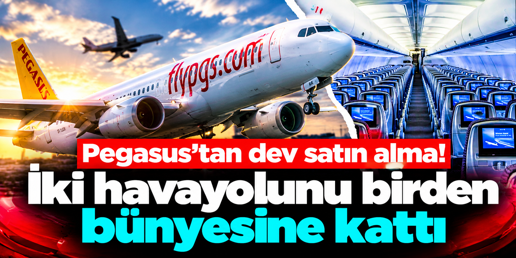 Pegasus’tan Avrupa’da dev satın alma: Uçak sayısı 175’i aştı
