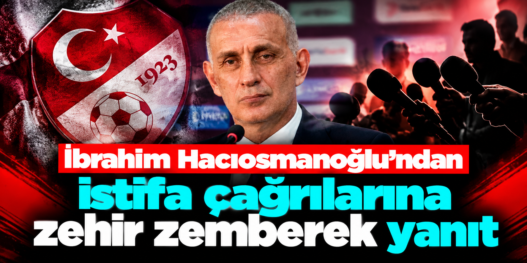 TFF’de istifa iddialarına Hacıosmanoğlu’ndan sert yanıt: “Görevi bırakmıyorum”