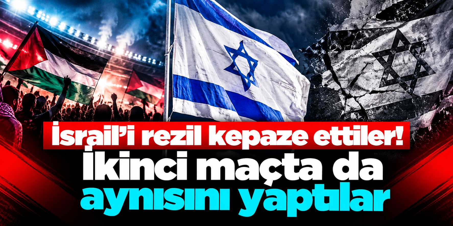 İrlanda-İsrail maçında yine aynı görüntü: Marşta başlarını eğdiler, el sıkışmadılar