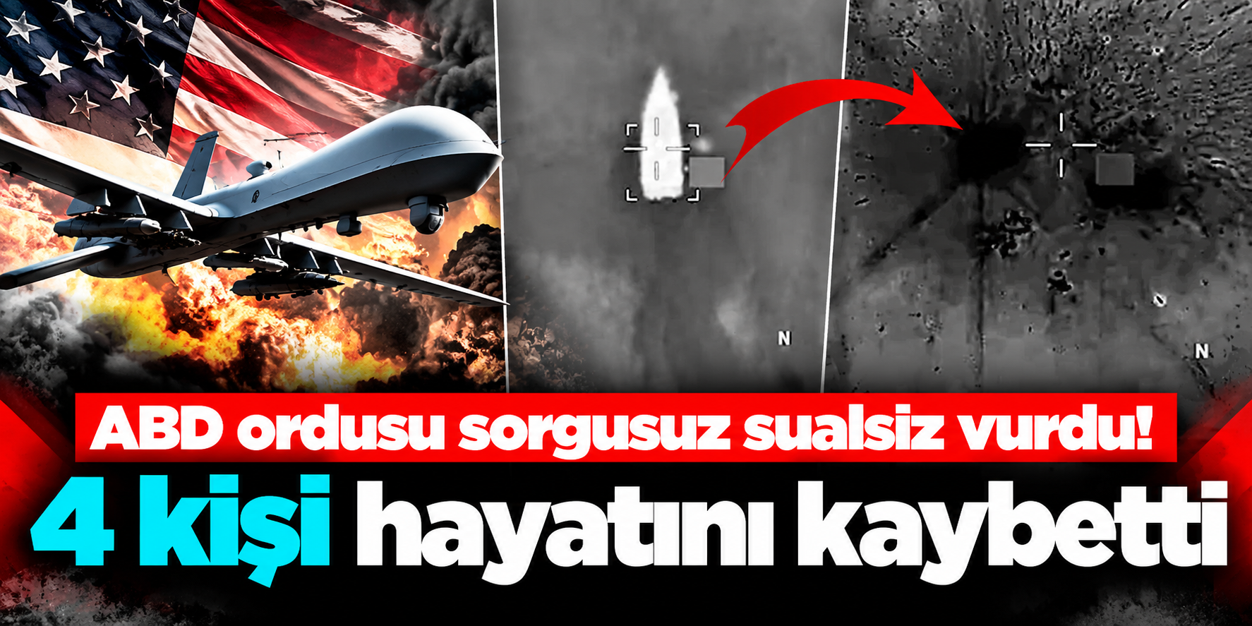 Karayipler’de ABD operasyonu: Uyuşturucu kaçakçılığı iddiasıyla tekne hedef alındı