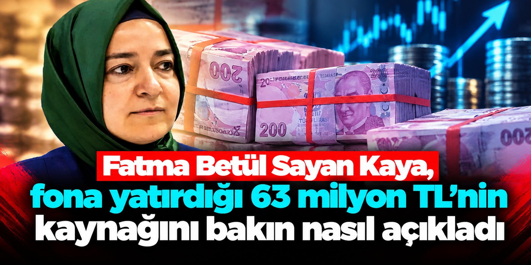 63 milyon TL’nin kaynağı merak ediliyordu: Fatma Betül Sayan Kaya’dan miras açıklaması