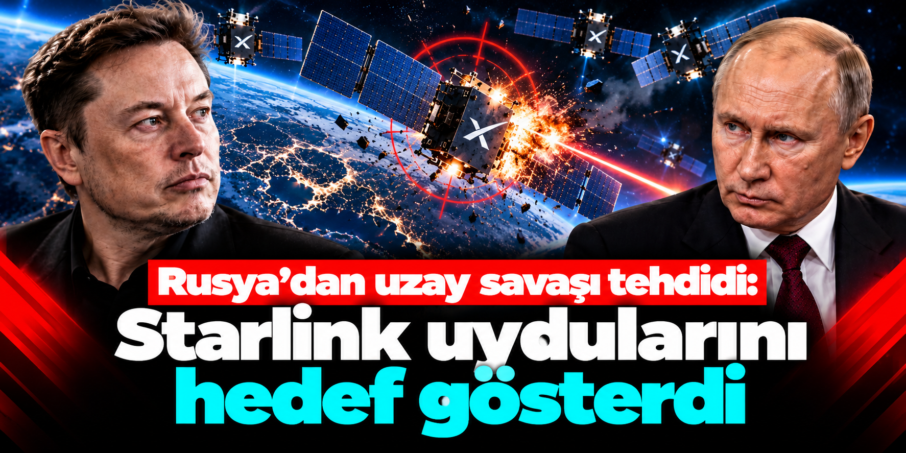 Rusya’dan ABD’ye “uzay savaşı” çıkışı: Medvedev Starlink uydularını işaret etti