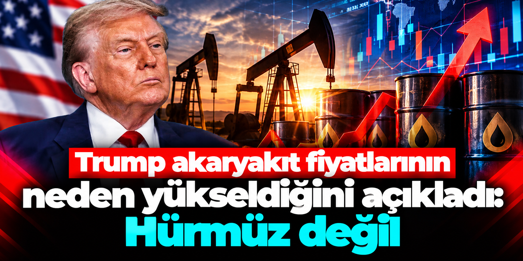 Trump benzin fiyatlarındaki artış için yeni adres gösterdi: “Artık Hürmüz Boğazı değil”