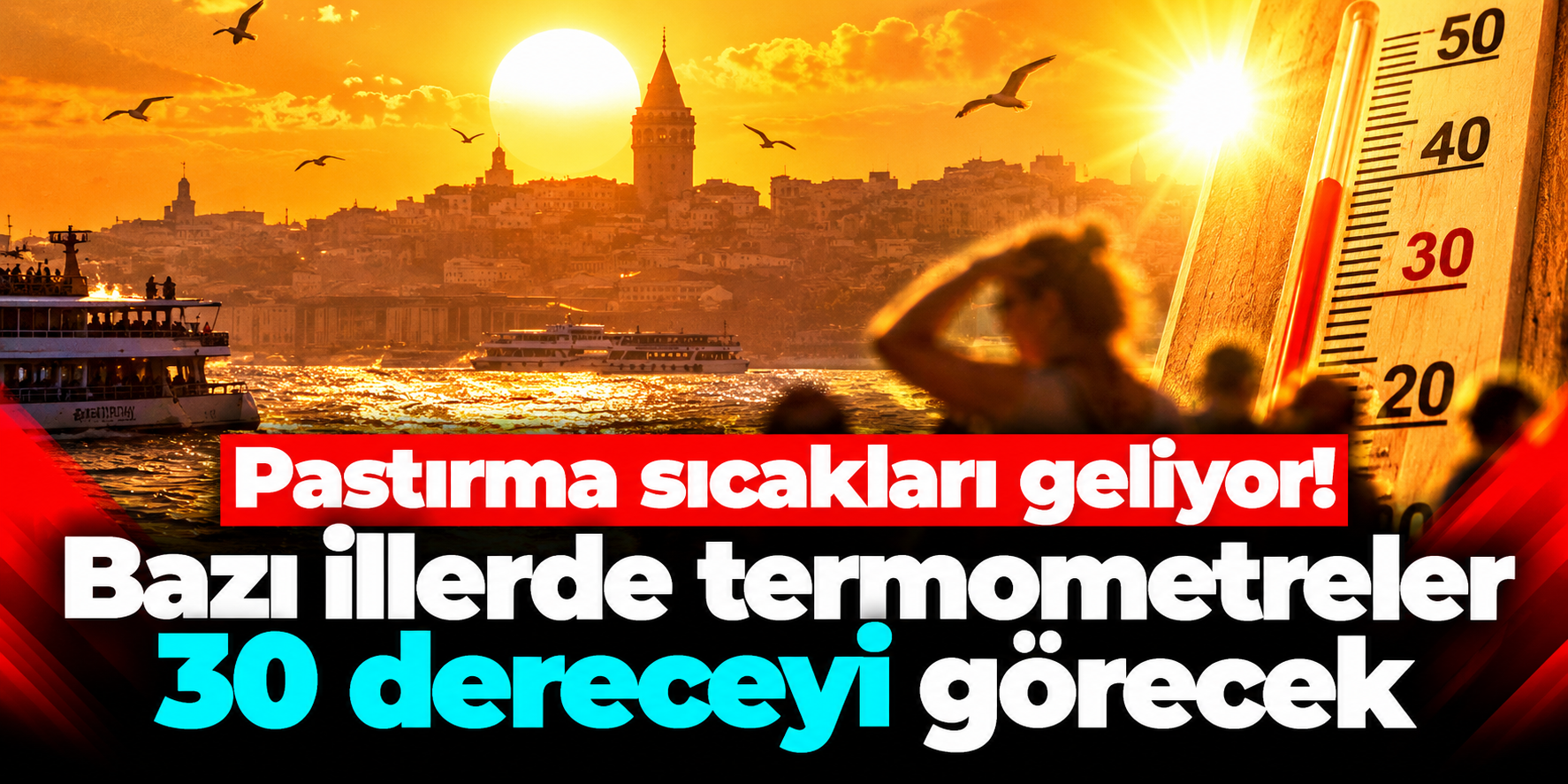 Montları kaldırmayın ama yaz geri geliyor: Hafta sonu termometreler 33 dereceyi görecek