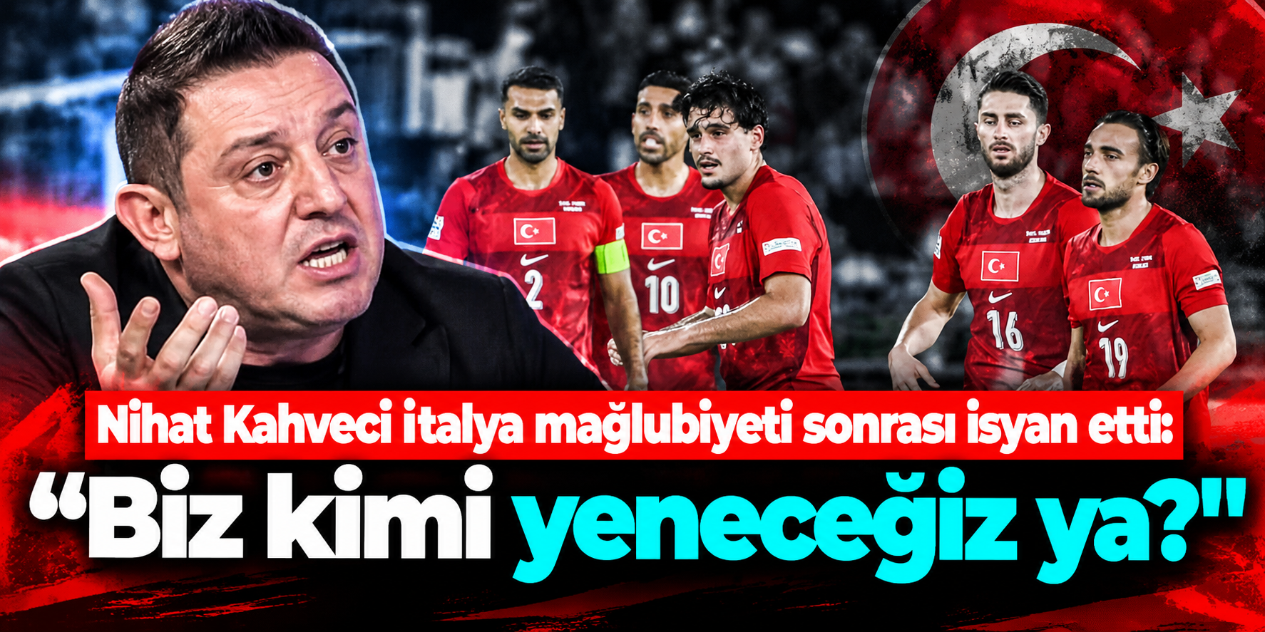 İtalya yenilgisi sonrası yorumcular patladı: Montella’ya peş peşe sert sözler