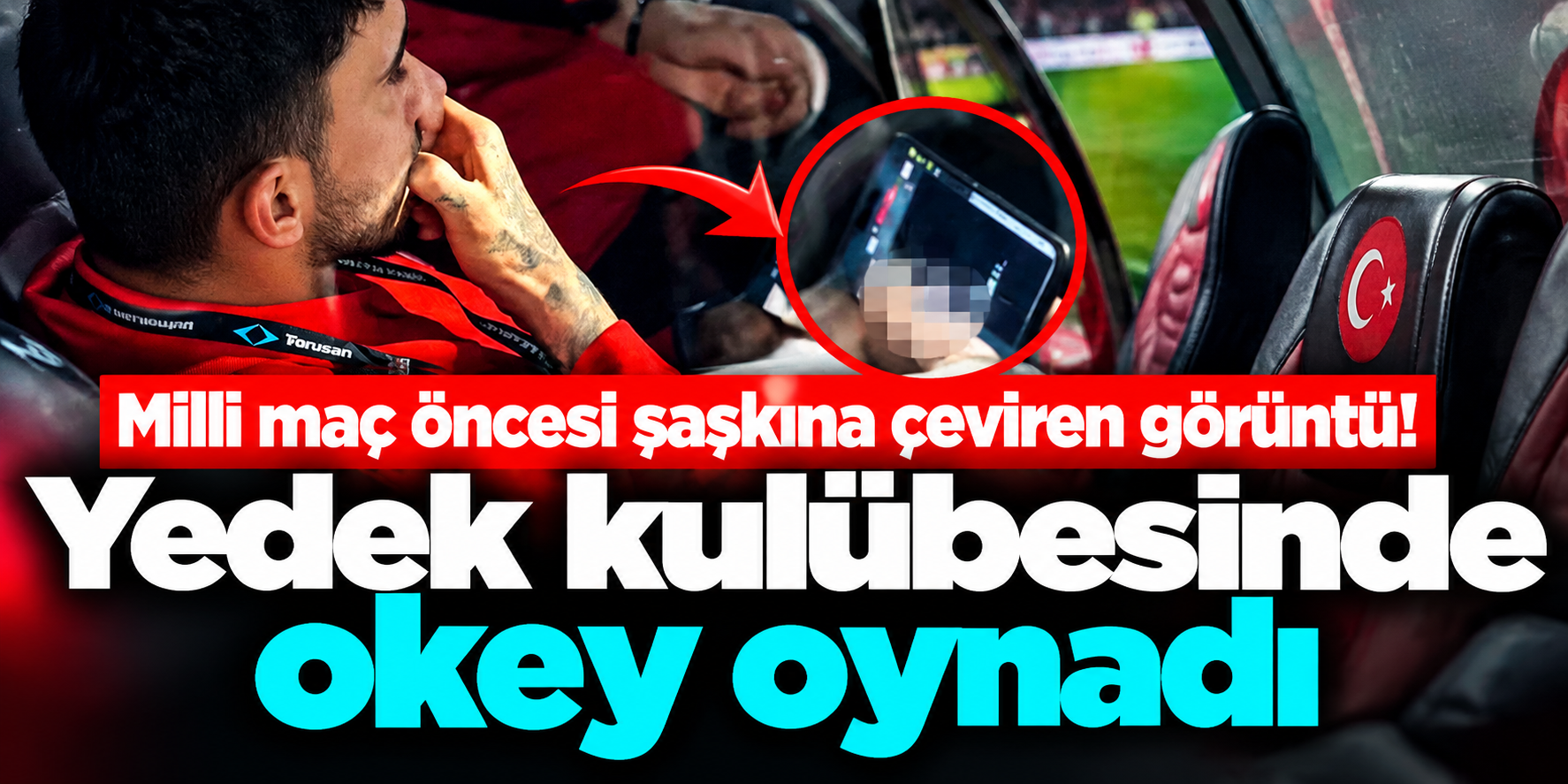 İtalya maçı öncesi Emirhan Topçu’nun görüntüsü gündem oldu: Kulübede okey oynadı