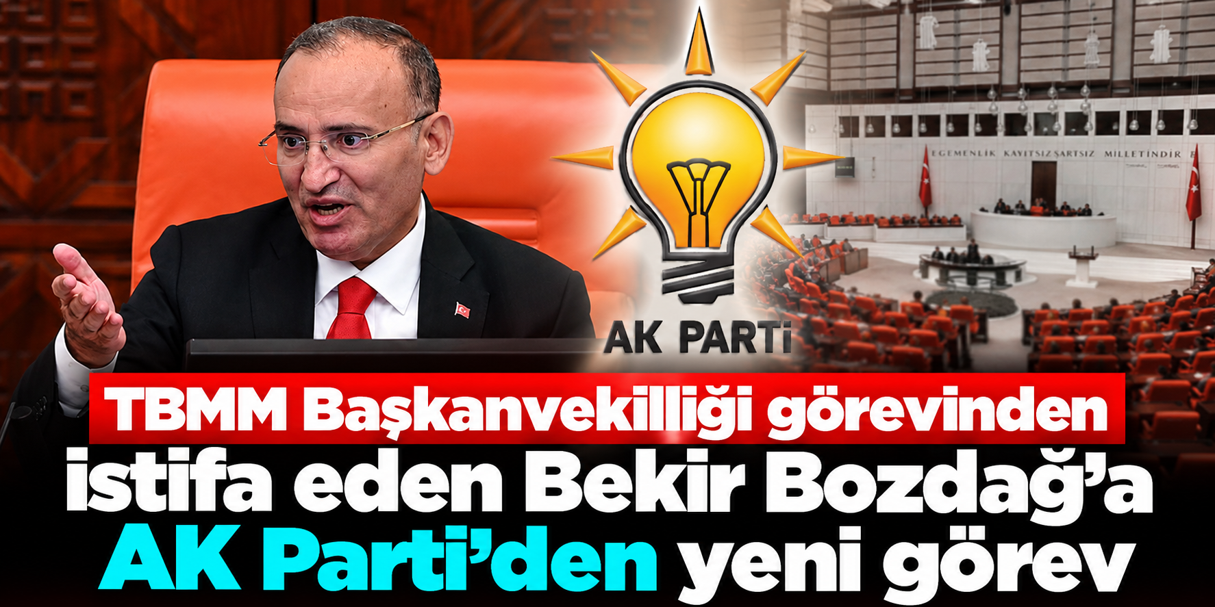 Bekir Bozdağ'ın AK Parti'deki yeni görevi açıklandı: Ömer Çelik duyurdu