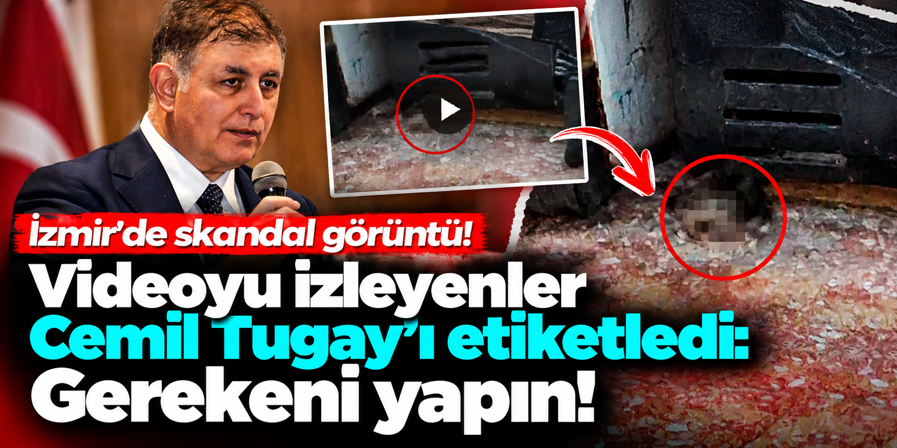 İzmir'de fırın imalathanesinde fare görüntülendi: Sosyal medyada tepki yağdı