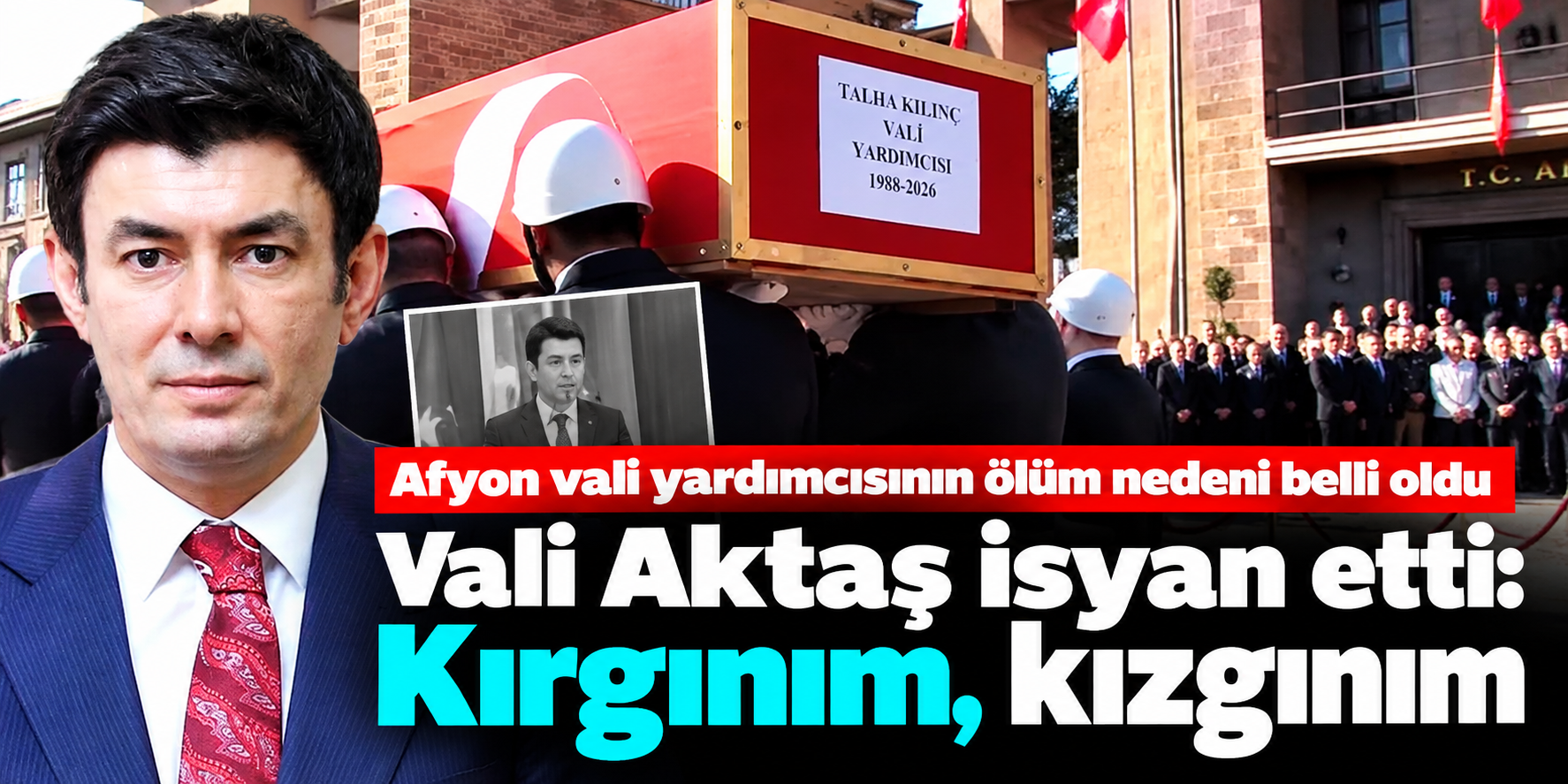 İhsan Ayrancı'nın Cenazesinde Hüzünlü Anlar! Vali Aktaş: Kırgınım, Kızgınım