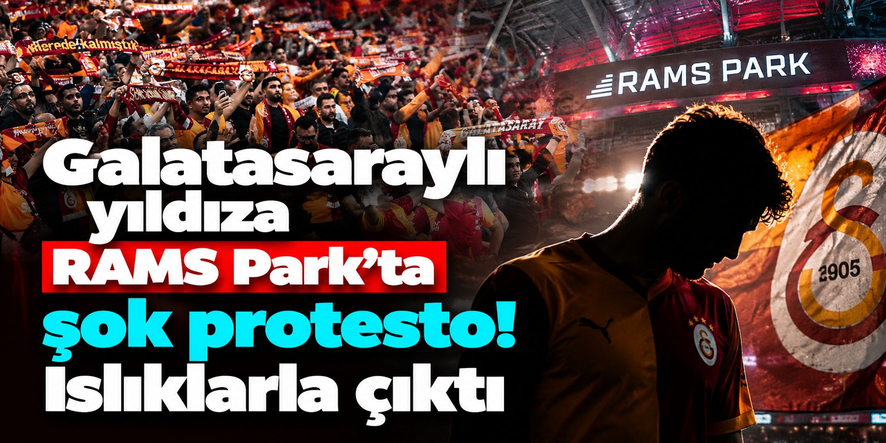 Galatasaray'da Gabriel Sara'ya Şok Protesto! RAMS Park'ta Islıklar Yükseldi