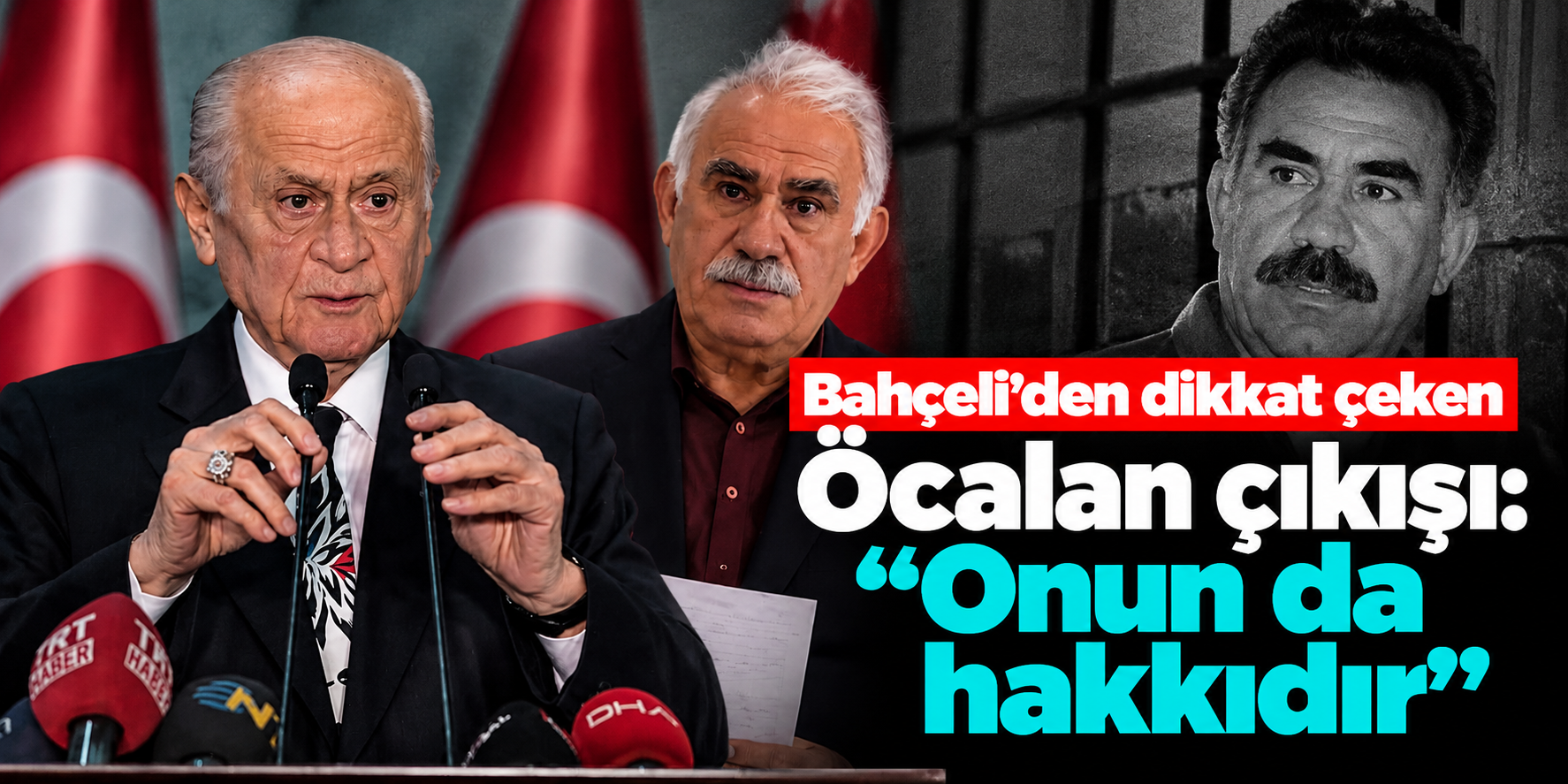 Bahçeli'den Abdullah Öcalan hakkında yeni açıklama! "Onun da hakkıdır" dedi