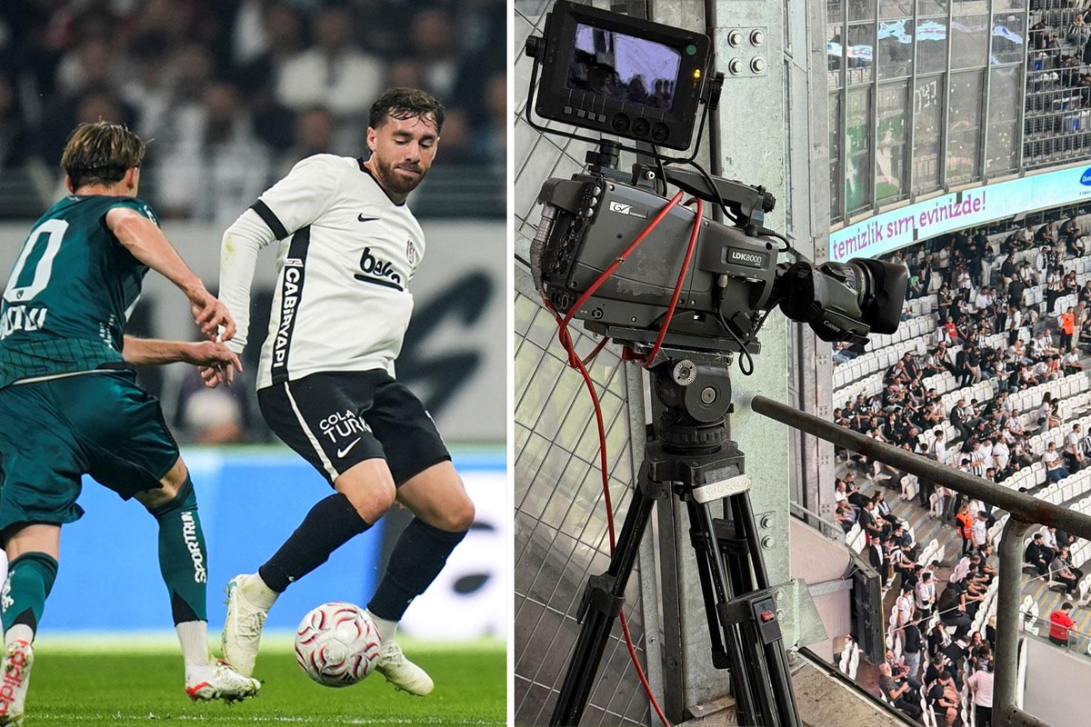 Süper Lig yayınında şaşırtan görüntü! Kullanılan kamera 2006 model mi?