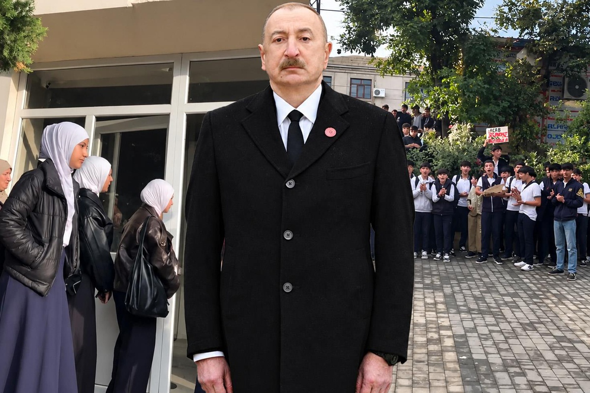 Azerbaycan'da başörtüsü tartışması büyüyor! Öğrenciler okul kapısından geri çevrildi
