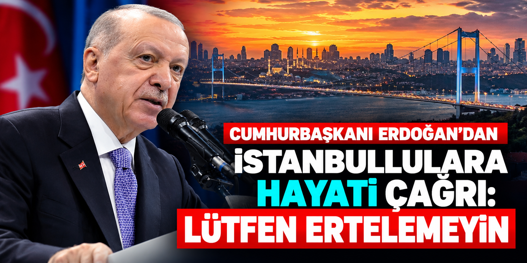Erdoğan'dan İstanbullulara kentsel dönüşüm çağrısı! 1 milyon 875 bin TL destek