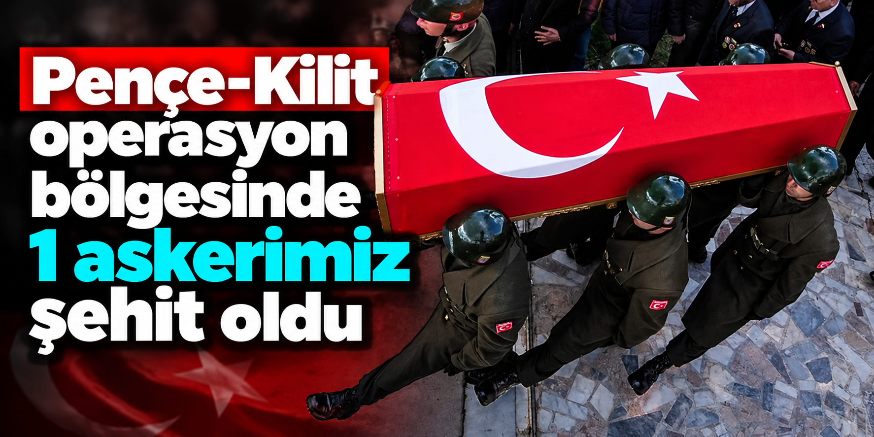 Milli Savunma Bakanlığı acı haberi duyurdu! Pençe-Kilit bölgesinde bir askerimiz şehit