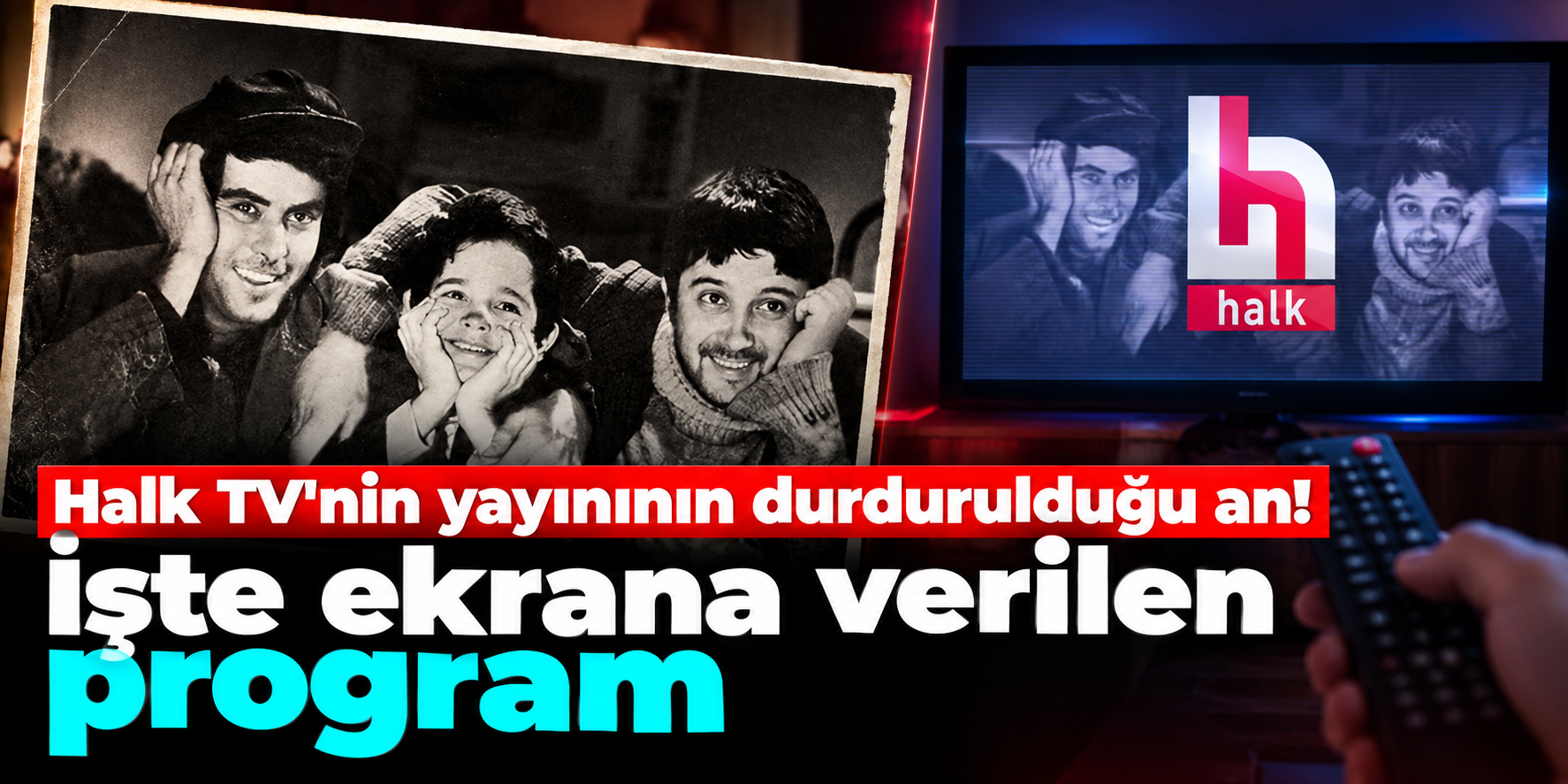Halk TV'nin yayını sabah 06.31'de kesildi! Ekrana gelen ilk görüntü dikkat çekti