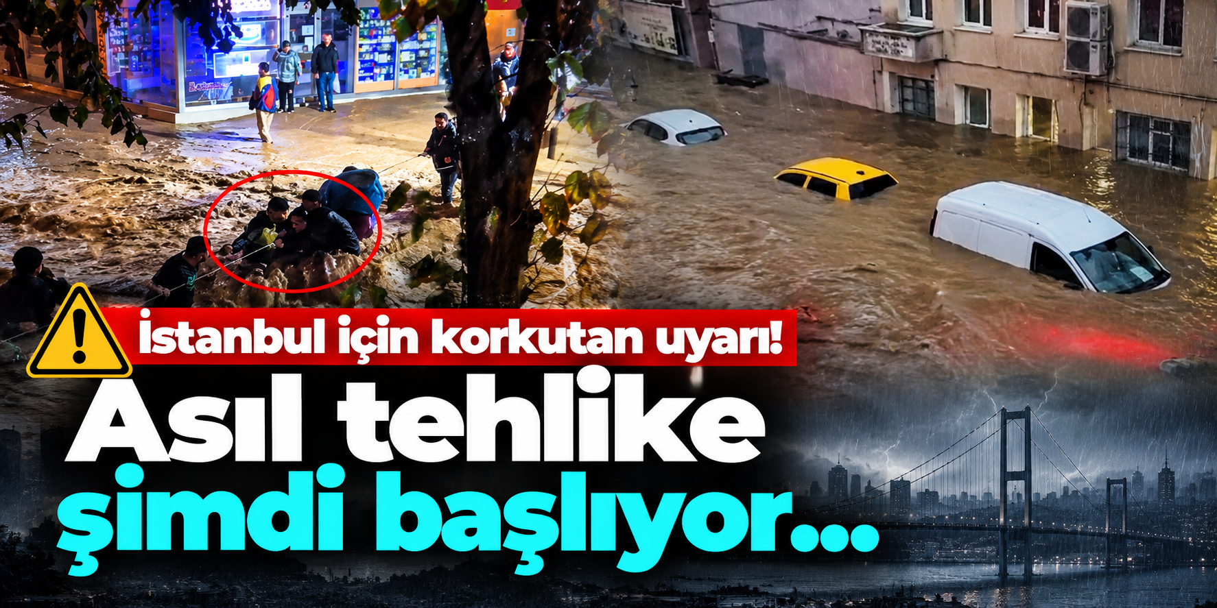İstanbul'da sel bitti derken yeni tehlike ortaya çıktı! 48 il için alarm