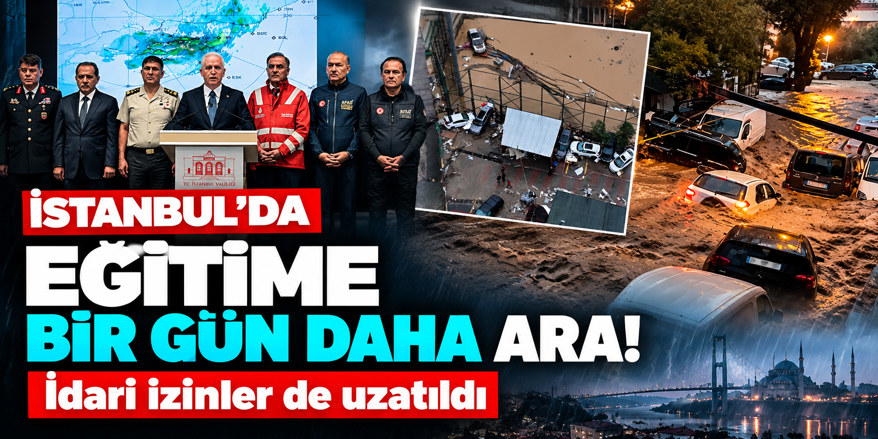 İstanbul'da okullar cuma günü de tatil! Vali Davut Gül yeni kararı duyurdu