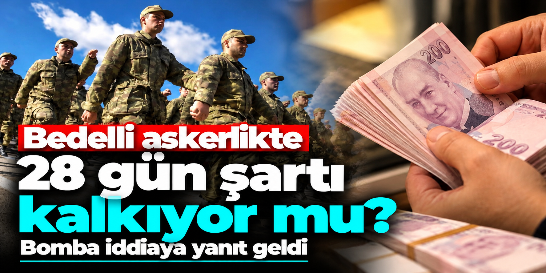 Binlerce kişinin beklediği bedelli askerlik açıklaması! 28 gün değişmedi