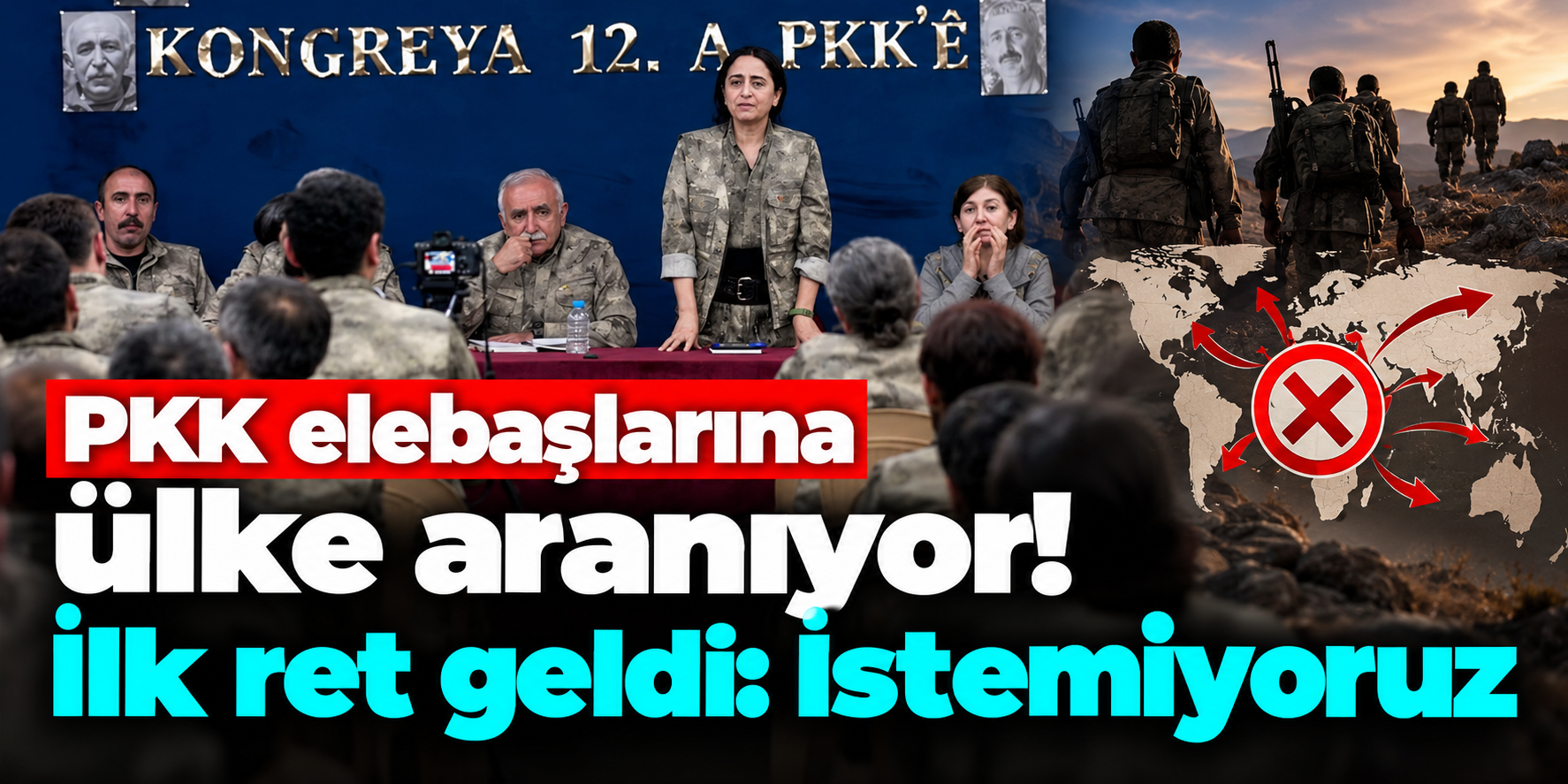 PKK yöneticileri için üçüncü ülke formülü gündemde! Sincar ayrıntısı ortaya çıktı