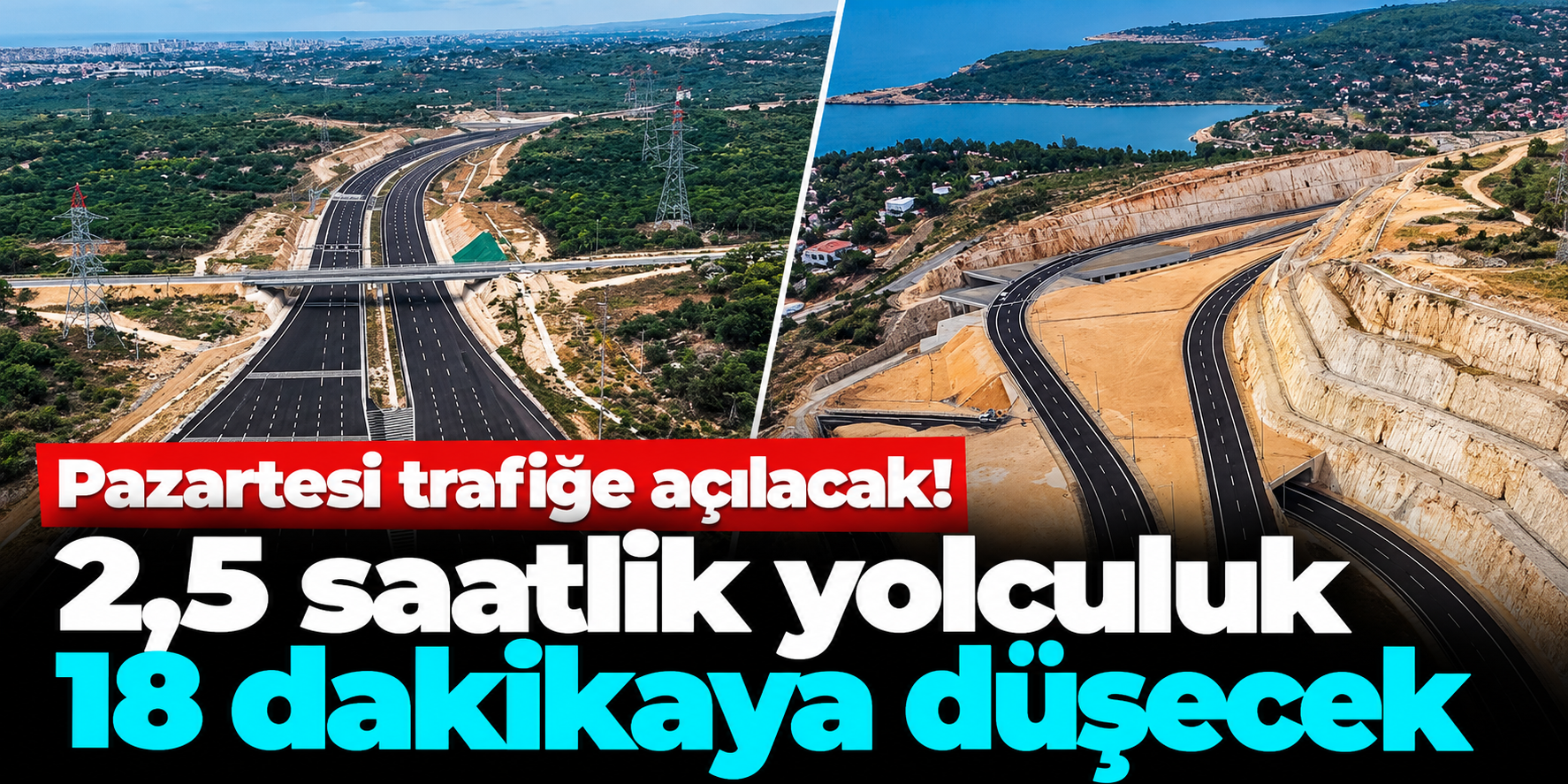 Mersin'de ulaşım değişiyor! 2,5 saatlik yolculuk 18 dakikaya düşecek