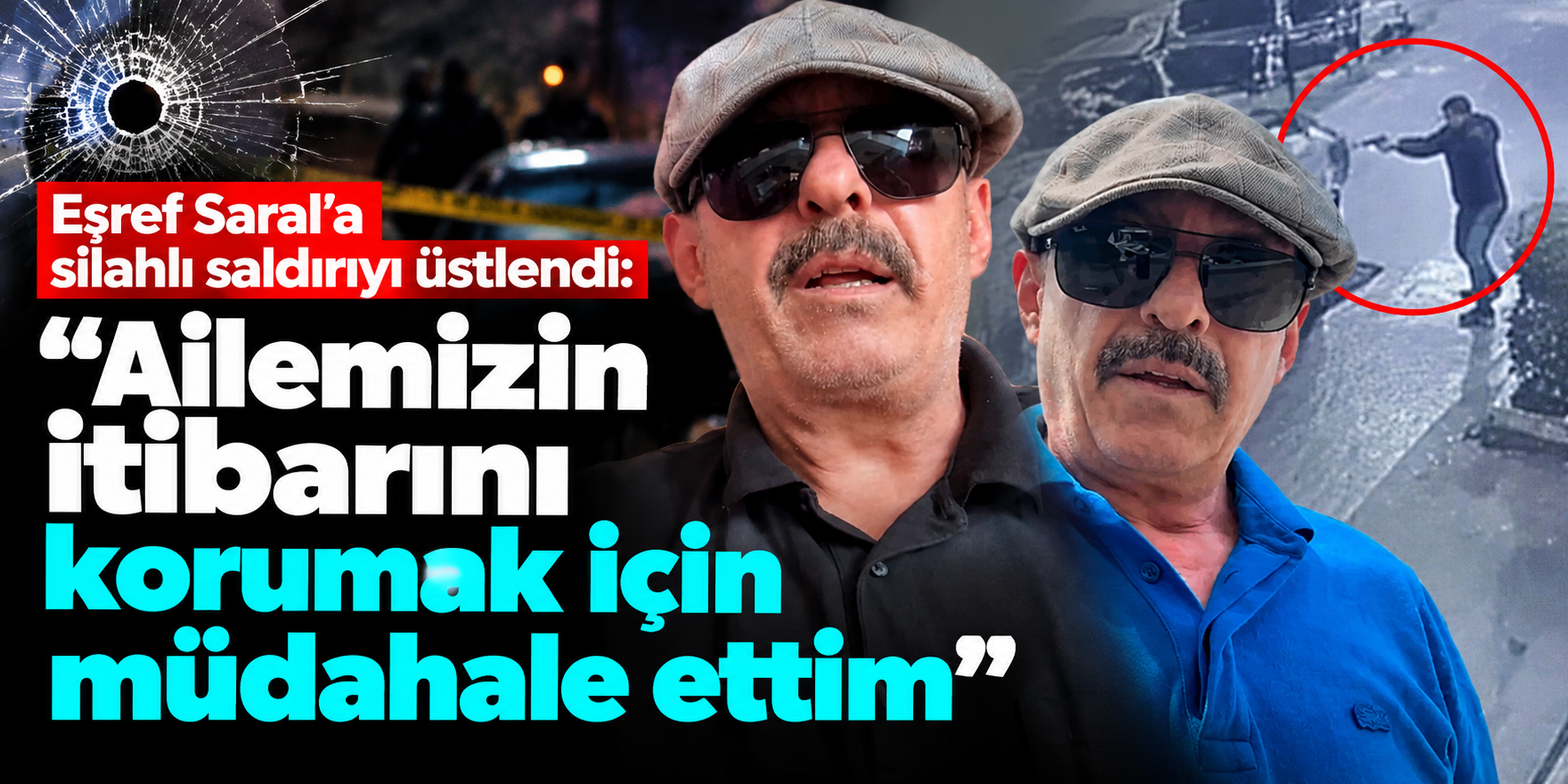 Eşref Saral'a saldırıyı aileden bir isim üstlendi! Yakup Kerem Saral konuştu