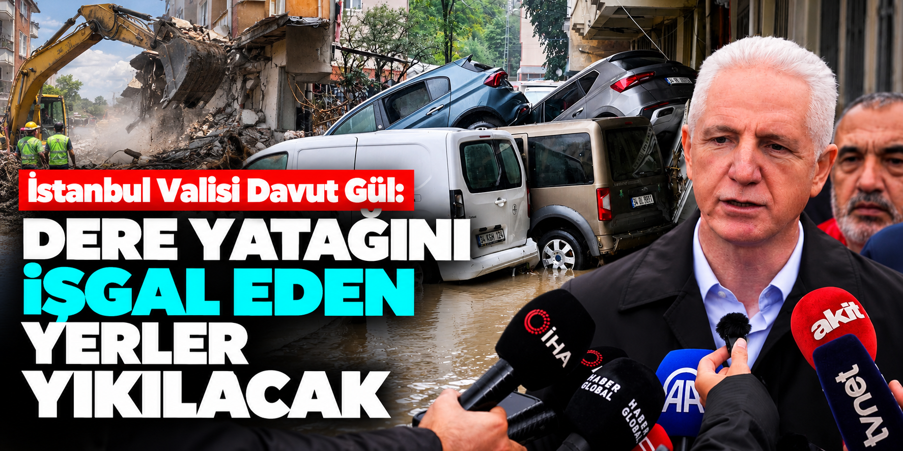 İstanbul Valisi Davut Gül'den bina çökmesi uyarısı! Riskli bölgeler için açıklama
