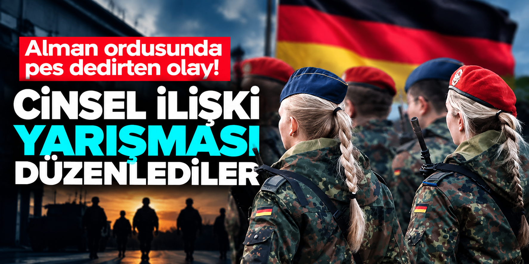 Alman ordusunda kadın askerleri hedef alan skandal iddia! Soruşturma başlatıldı