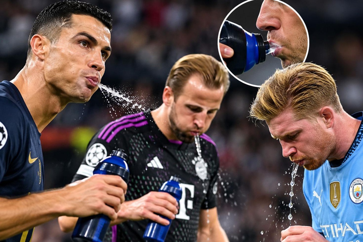 Yıldız futbolcular içeceği neden yutmuyor? Performans yönteminin ayrıntıları