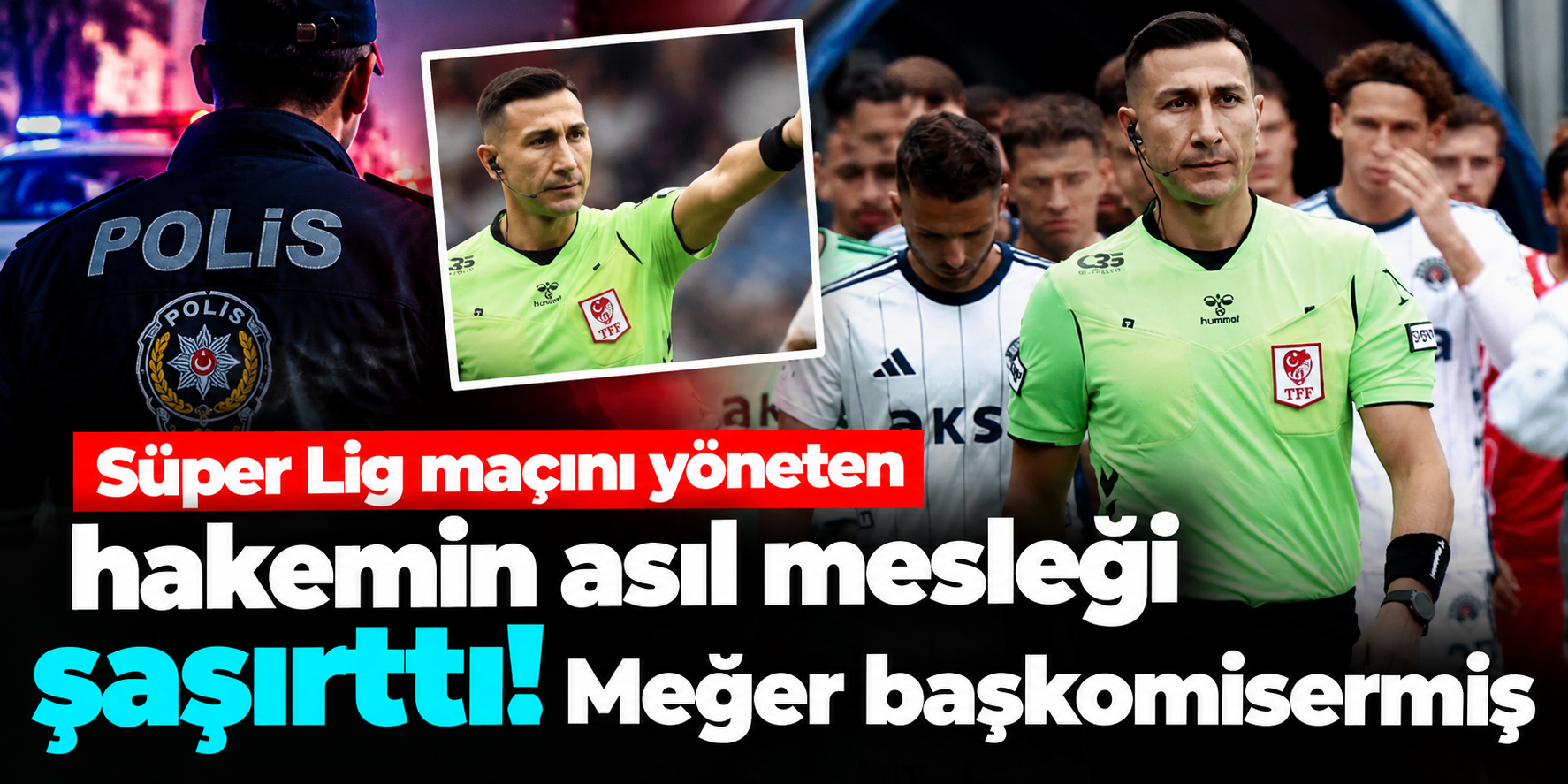 Kasımpaşa-Samsunspor maçının hakemi şaşırttı! Fatih Tokail kimdir?