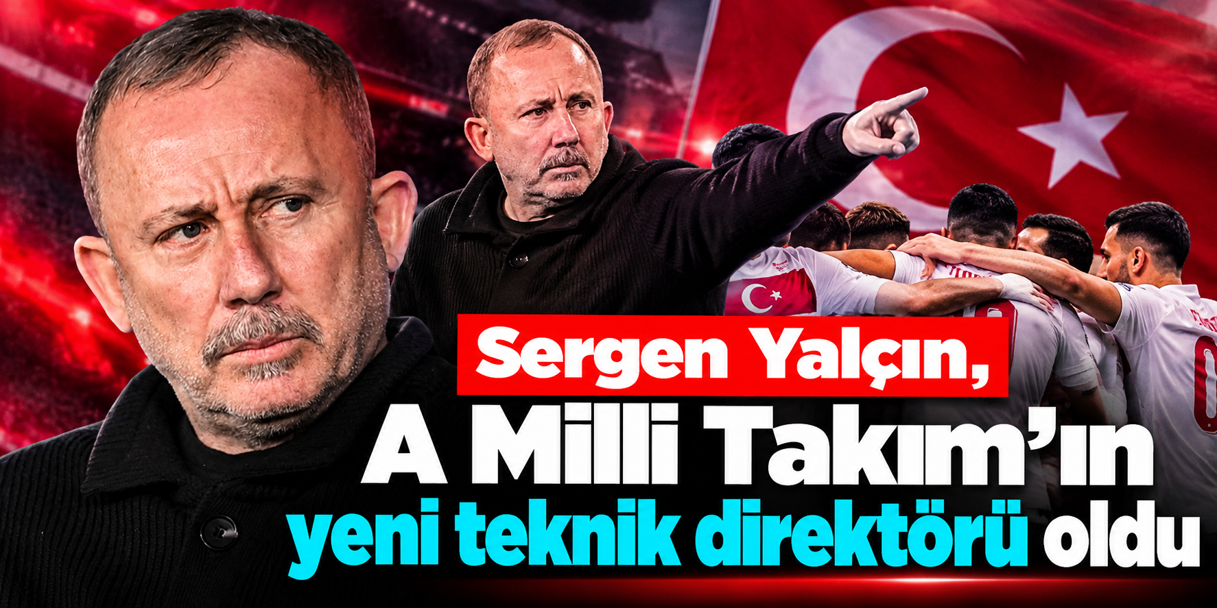 Montella'nın yerine Sergen Yalçın! Gözler TFF'nin açıklamasında