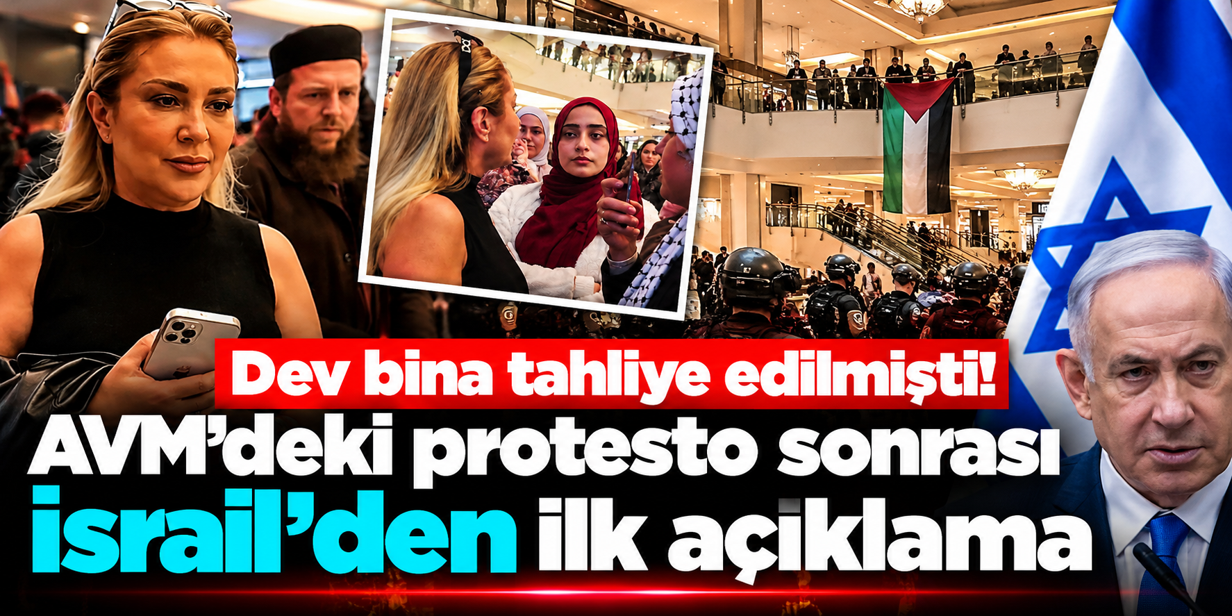 İstanbul'da Klodya Medina protestosu! İsrail Dışişleri Bakanlığından Türkiye'ye tepki